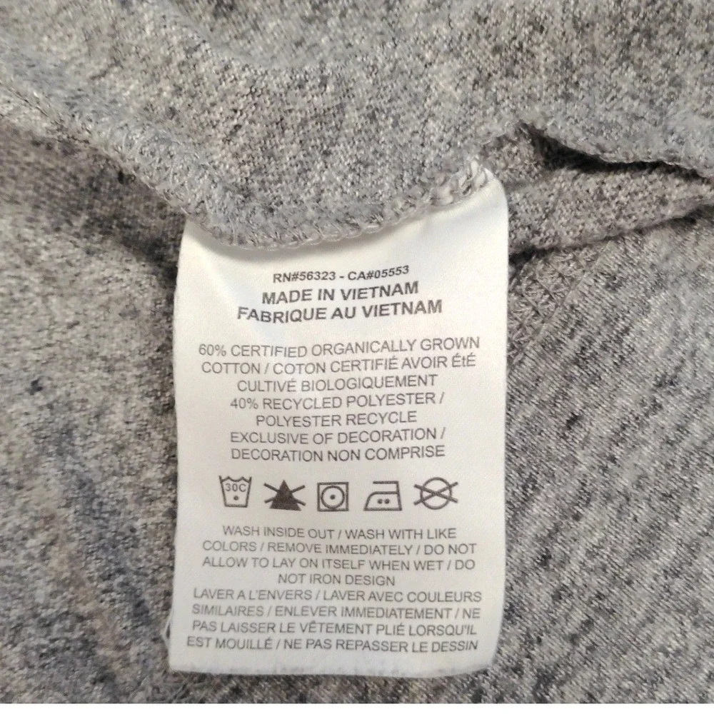 Nike Women Gym Vintage Full Zip Hoodie Heather Grey‎ Medium CJ1694-071
